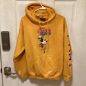 Naruto Shippuden Yellow Hoodie